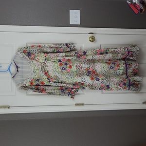 Vintage Brides World Designer Collection Floral Cottagecore Prairie Dress